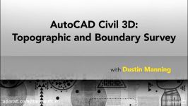 آموزش کار امکانات توپوگرافی Boundary در AutoCAD Ci