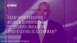 What industries are publicly experiencing the greatest disruptions in technology