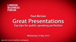 Paul McGee  Great Presentations