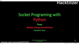 Module 06 Scapy Introduction Socket Programming with Python