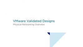 VVD Physical Networking Overview  گروه چشم انداز نو