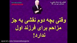 وقتی بچه دوم نقشی به جز مزاحم برای فرزند اول ندارد