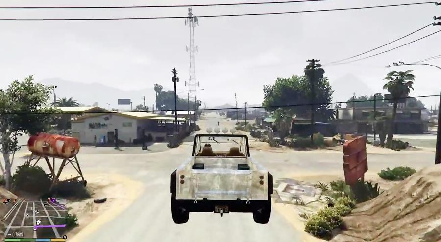 استانت جامپ  بازی جی تی ای GTA V