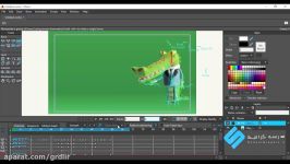 آموزش انیمه استودیو موهو قسمت 4 انیمیشن