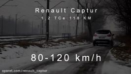 Renault Captur 1.2 TCe 118 KM 6MT  acceleration 80 120 kmh
