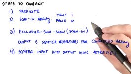 Steps to Compact  Intro to Parallel Programming