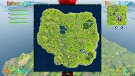 یه دست بازیه Fortnite چهارنفره TMT