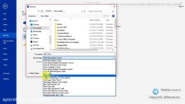 آموزش ورد نحوه ایجادسندجدیدونکات مهم ذخیره اسناددرس..