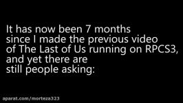 The Last of Us running on RPCS3 #2 Hint It still isnt working yet