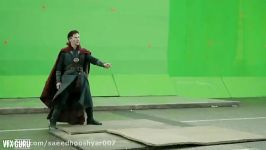 پشت صحنه جالب بامزه ای دکتر استرنج Doctor Strange