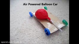 How to Make an Air Powered Balloon Car