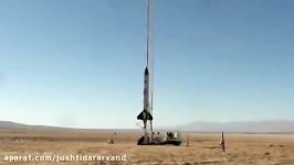 ORBITEC rocket engine on Garvey P 15 rocket Flight Compilation A