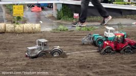 RC Tractor Pulling Truck Rescue Trucks and Tractors in ACTION