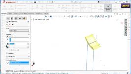 SolidWorks Tutorial # bike project seatpost