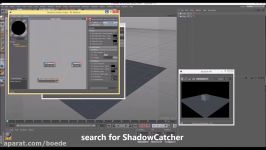 Redshift for C4D ALPHA channel with Shadows