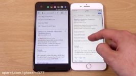 HTC U Ultra vs iPhone 7 Plus  Speed Test