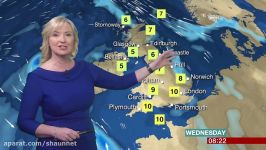 Carol Kirkwood Busty In Blue Dress