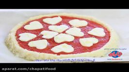 پیتزا برنج چاپاتی  pizza rice chapati