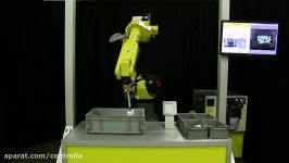 Warehousing Robot Uses Vision and 3D Bin Picking for Order Filling of Mixed Products