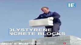 Polystyrene Concrete Blocksبلوک های بتنی پلی استایرن