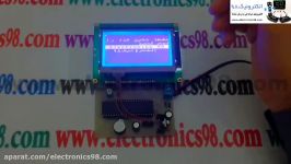 ساخت ماشین حساب تاچ اسکرین LCD گرافیکی AVR