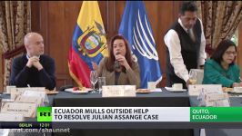 Person cant live like that forever Ecuador seeks mediator to resolve Assange ordeal