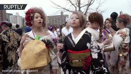 Time of their lives Japanese 20 yos go wild celebrating Comnig of Age day