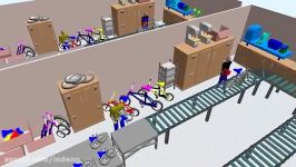 شبیه سازی سه بعدی دوچرخه سازی نرم افزار arena