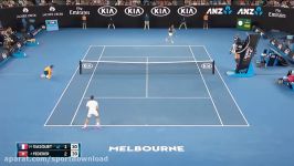 هایلایت تنیس راجر فدرر – ریشارد گاسکه استرالیا 2018