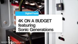4K Sonic Generations PC Retro Better Than Forces 4K60 on GTX 970