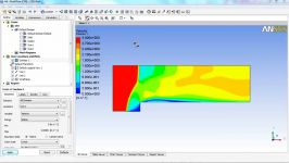 شبیه سازی جریان مافوق صوت در انسیس CFX