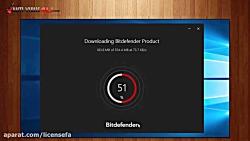 آموزش دانلود نصب Bitdefender 2018 لایسنس فا