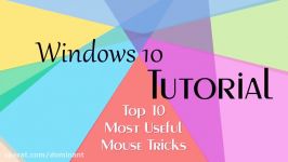 Top 10 Most Useful Mouse Tricks  Microsoft Windows 10 8 7 Tutorials  The Teacher