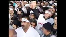 همخوانی مردم قم در حضور رهبرمعظم انقلاب مداحی سلحشور