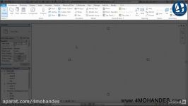 آموزش Revit 2018 Architecturفصل دوم 4MOHANDES.com