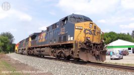 INSANE CSX Locomotive Wheel Slip