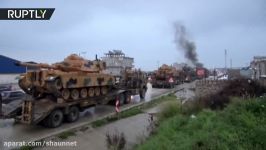 Convoy of Turkish tanks reaches Syrian border near Kilis