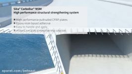 Sika® CarboDur® Near Surface Mounted