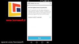 آموزش نصب فعالسازی محصول ESET MOBILE SECURITY