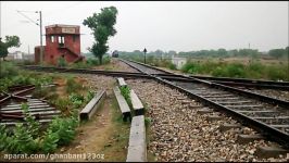 2in1 Diesel Action On 2nd Diamond Crossing Of Indian Railways..