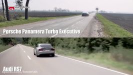 Porsche Panamera Turbo vs Audi RS7