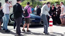 Bugatti CHIRON Cold Start Up and Sound  Delivery in Monaco