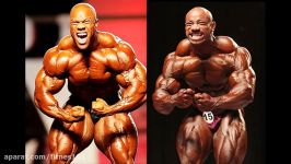 Phil Heath vs. Dexter Jackson 2011 vs.2008 مقایسه