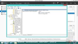 آموزش Windows Server 2012  پیاده سازی Group Policy