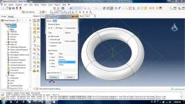 Compression of stacked inflated torus FEA in abaqus part 02