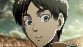 مبارزه تایتانها Attack On titan E1 S16  دوبله فارسی