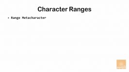 ۱۵ معرفی Character Range در RegEx عبارت قاعده