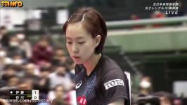 【卓球】全日本卓球2018 Ito Mima 伊藤美誠 vs Ishikawa Kasumi 石川佳純 WS 12