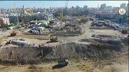 آغار عملیات ساخت بارگاه مطهر تل زینبیه مجاور حرم مطهر سیدالشهدا ع