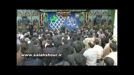 سینه زنی میرداماد در ختم مادر حاج مهدی سلحشور